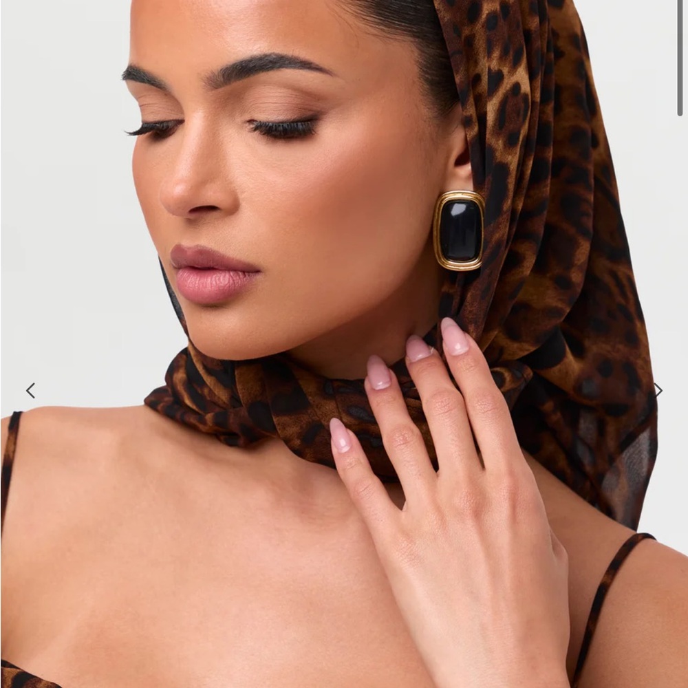 NAKED WARDROBE CHIFFON HEAD SCARFS
